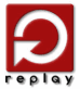 Replay Games - logo