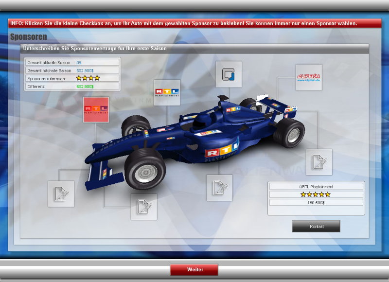 RTL Racing Team Manager - screenshot 2