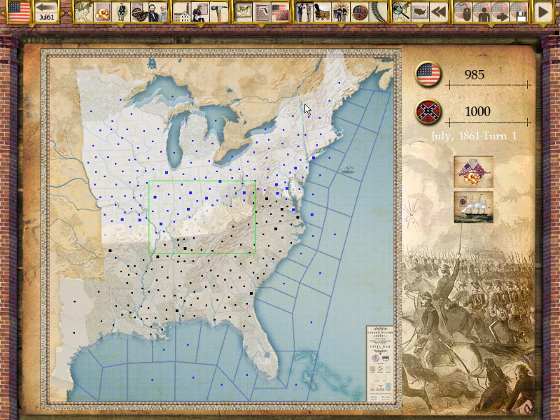 Gary Grigsby's War Between the States - screenshot 10