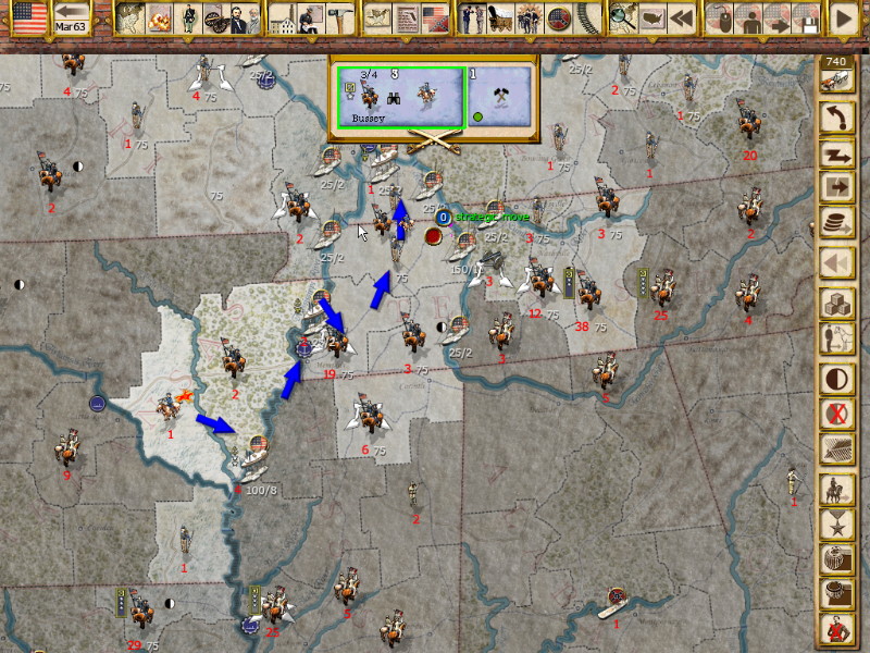 Gary Grigsby's War Between the States - screenshot 7