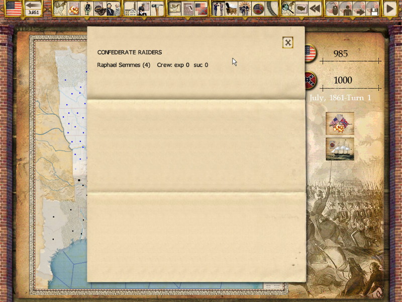 Gary Grigsby's War Between the States - screenshot 3