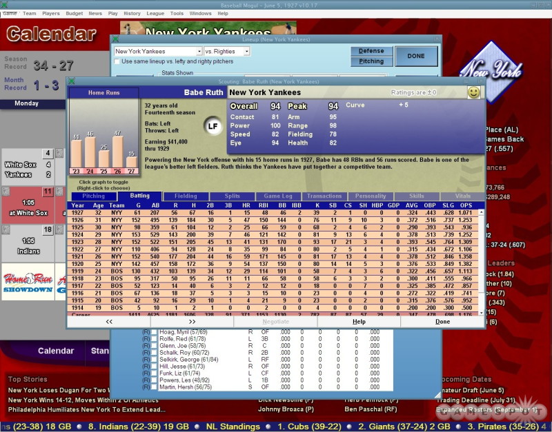 Baseball Mogul 2008 - screenshot 11