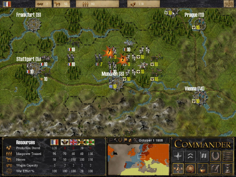 Commander: Napoleon At War - screenshot 2