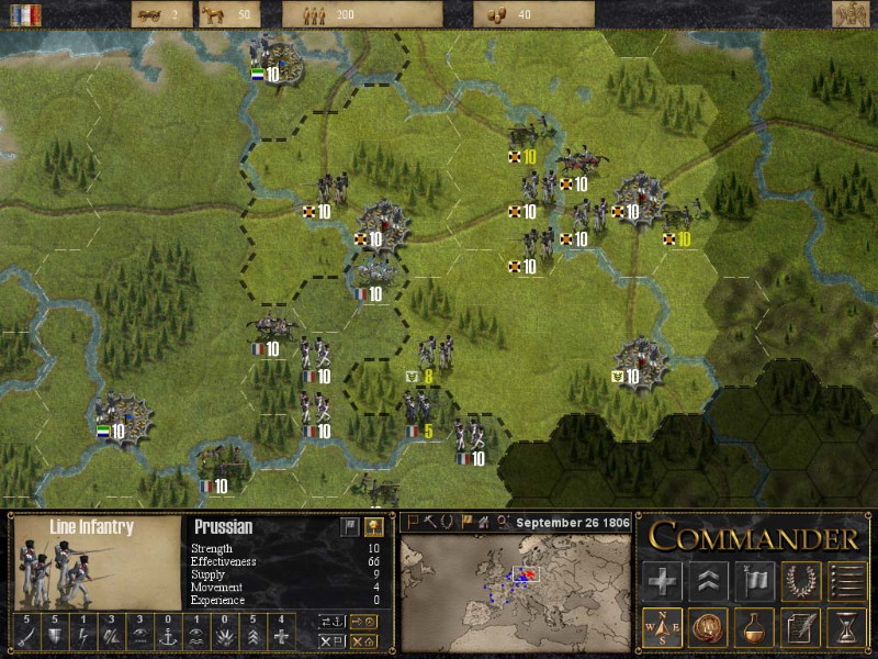 Commander: Napoleon At War - screenshot 1