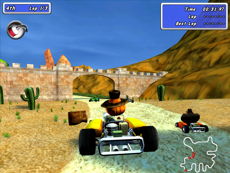 Crazy Chicken: Kart Thunder - screenshot 3