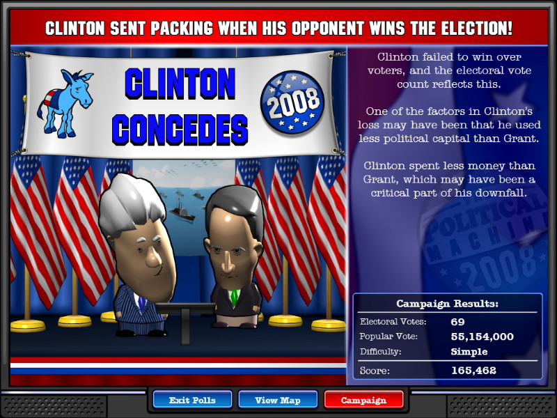 The Political Machine 2008 - screenshot 1