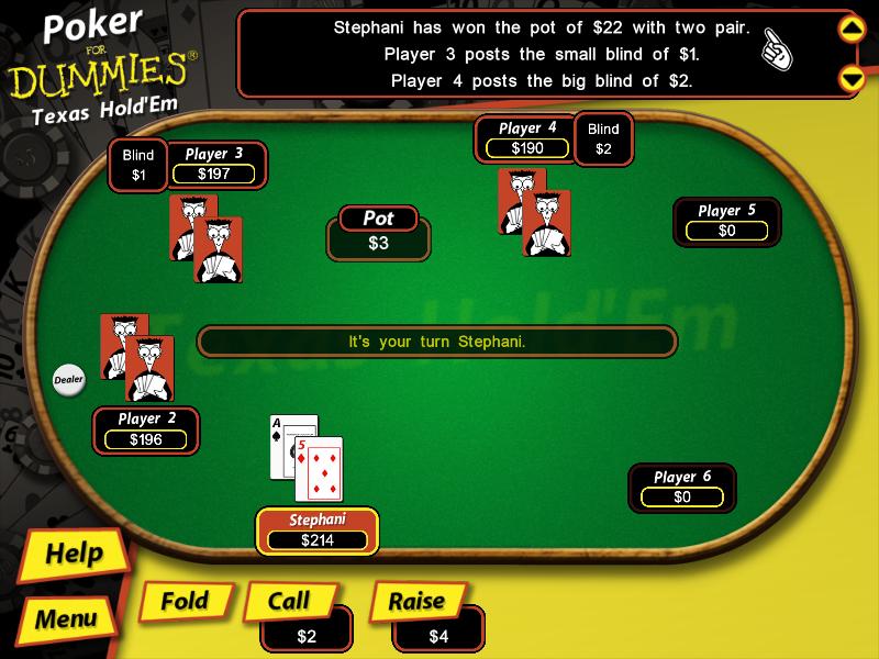 Poker For Dummies - screenshot 8
