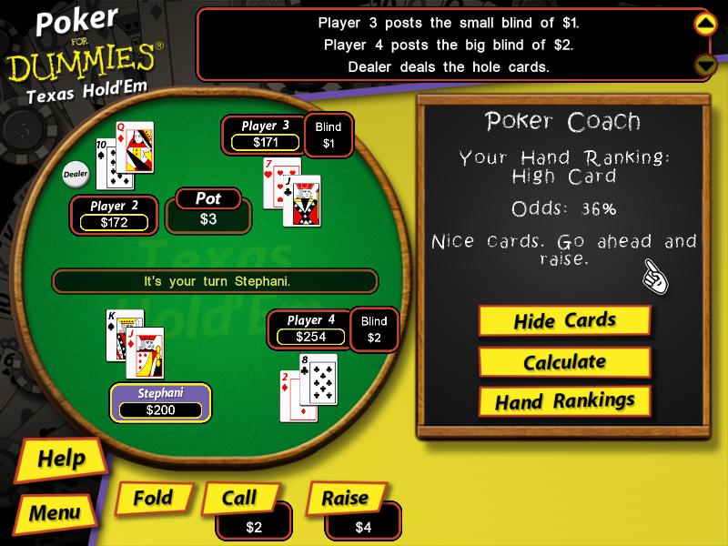 Poker For Dummies - screenshot 7
