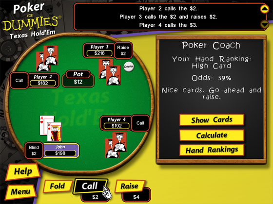 Poker For Dummies - screenshot 6