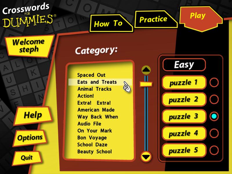 Crosswords For Dummies - screenshot 3