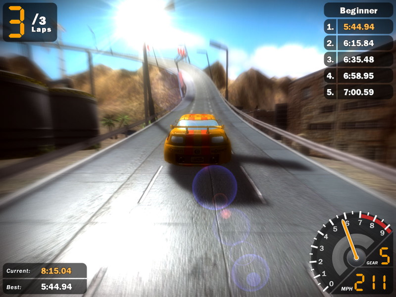 XNA Racing Game - screenshot 6