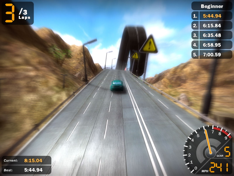 XNA Racing Game - screenshot 3