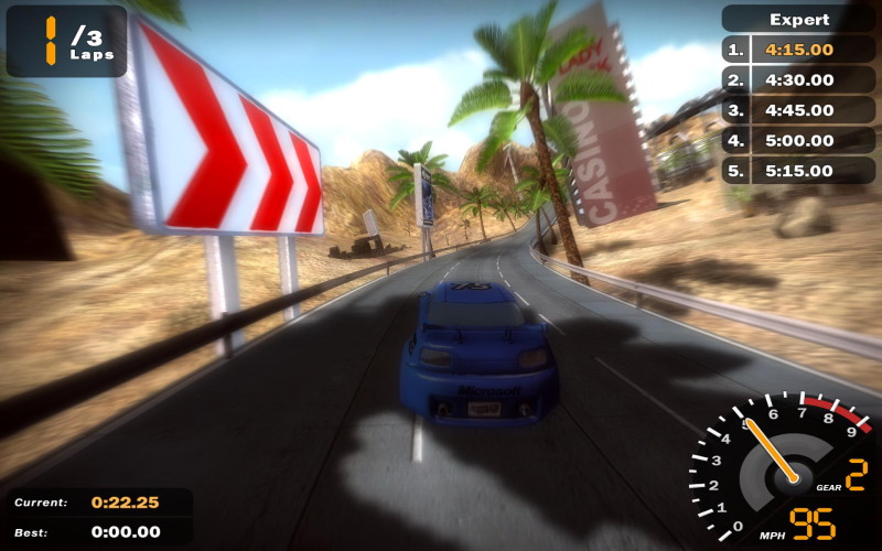 XNA Racing Game - screenshot 2