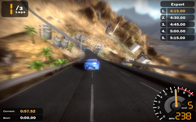 XNA Racing Game - screenshot 1