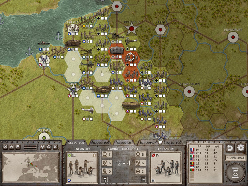 Commander: The Great War - screenshot 2