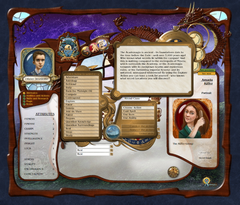Academagia: The Making of Mages - screenshot 5