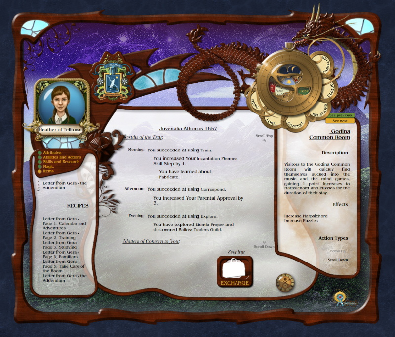 Academagia: The Making of Mages - screenshot 3