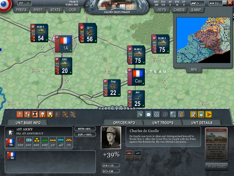 Decisive Campaigns: The Blitzkrieg from Warsaw to Paris - screenshot 23