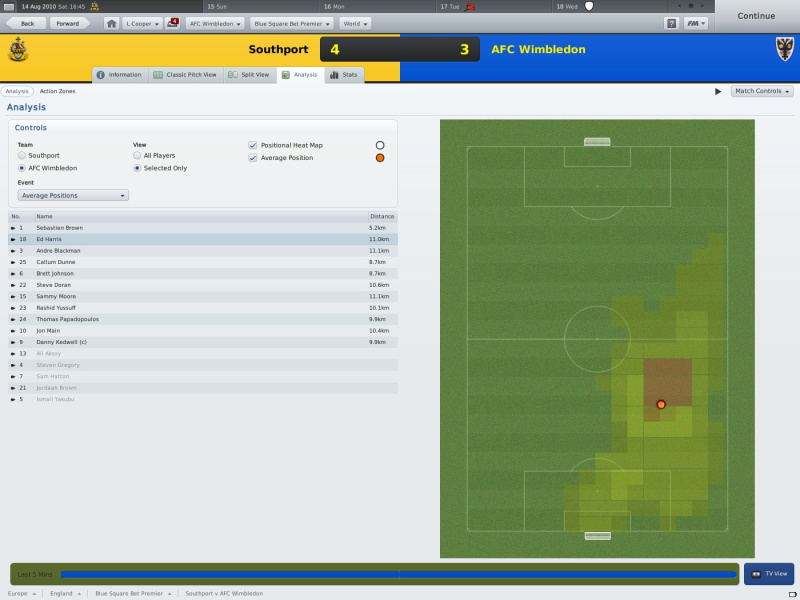 Football Manager 2011 - screenshot 5