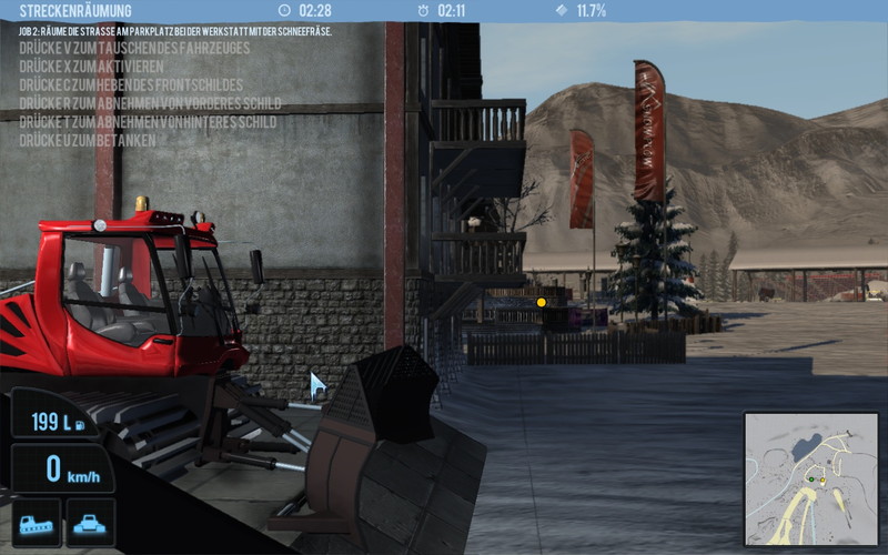 Snowcat Simulator 2011 - screenshot 1