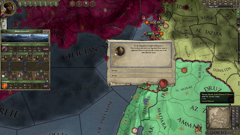 Crusader Kings II: Sword of Islam - screenshot 2