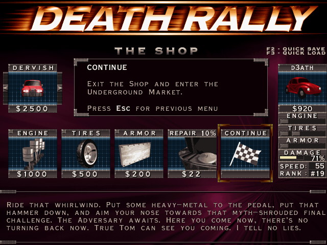 Death Rally - screenshot 12