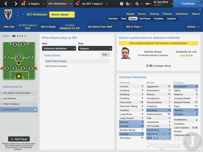 Football Manager 2014 - screenshot 11