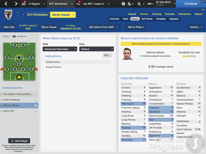 Football Manager 2014 - screenshot 7