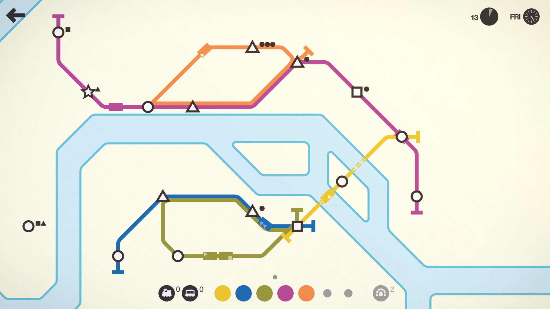 Mini Metro - screenshot 14