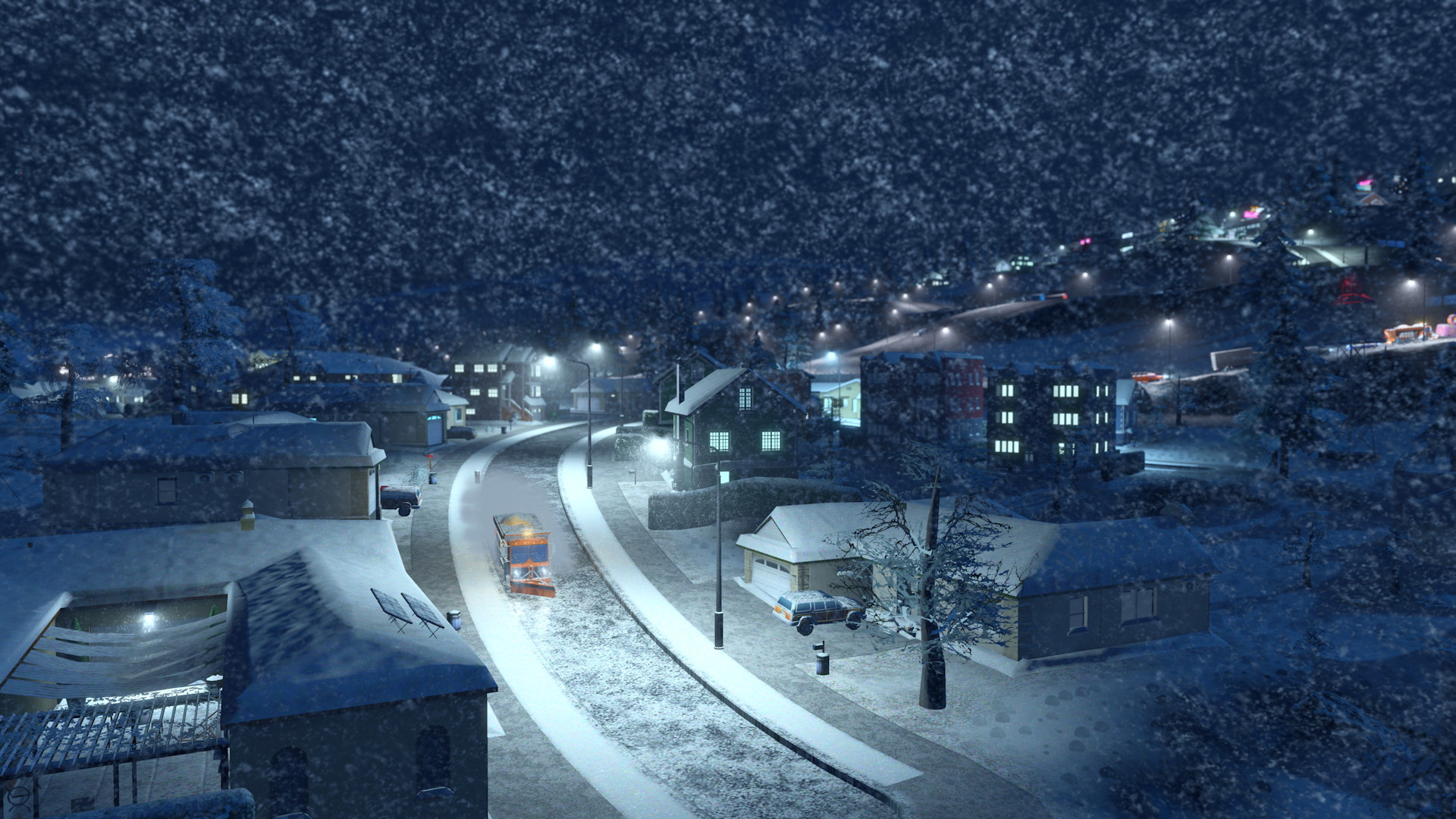 Cities: Skylines - Snowfall - screenshot 1
