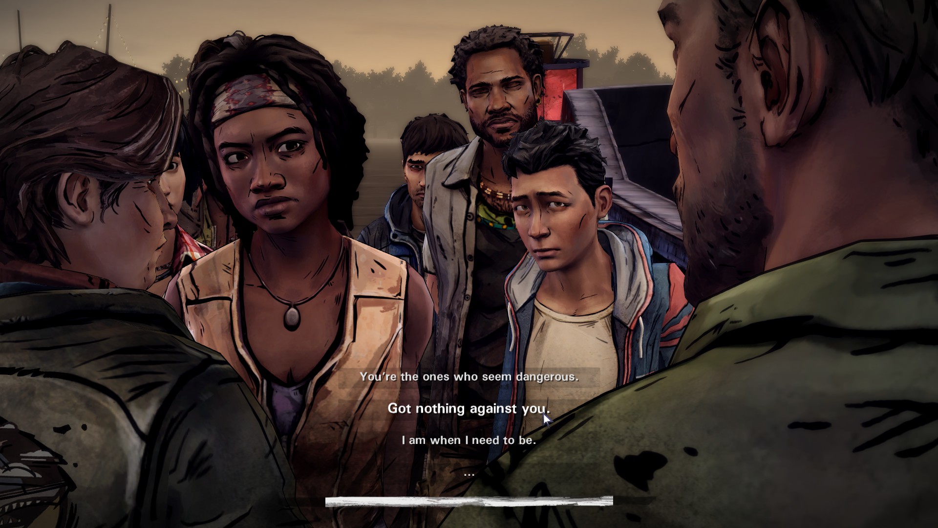 The Walking Dead: Michonne - Episode 1: In Too Deep - screenshot 2