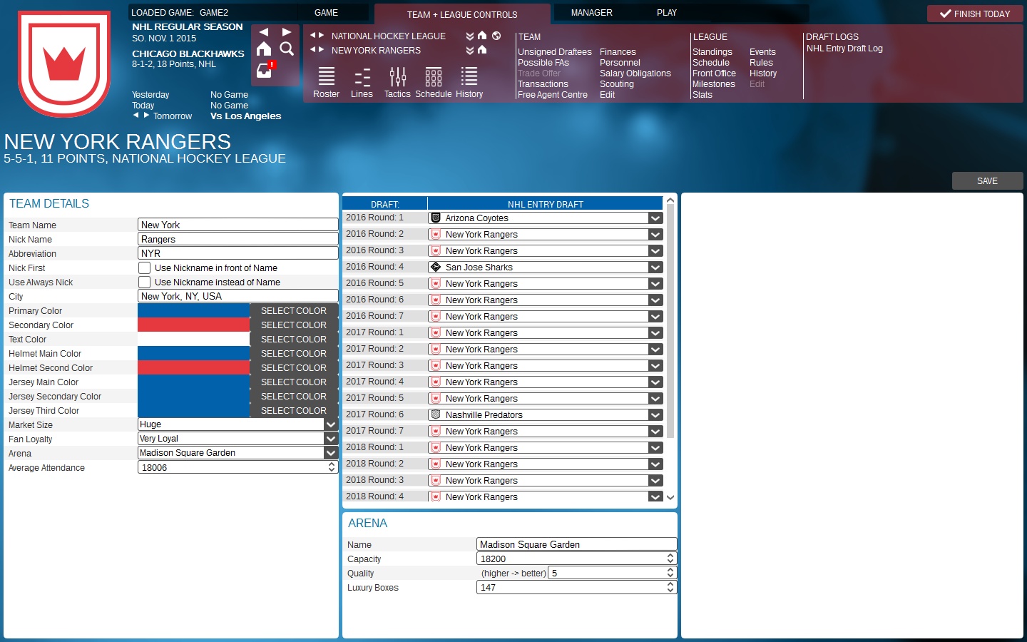 Franchise Hockey Manager 2 - screenshot 5