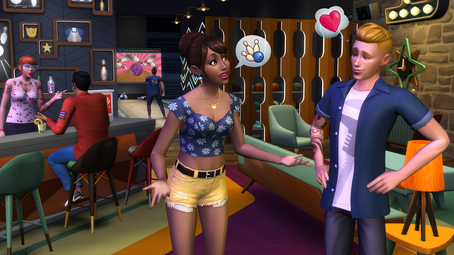 The Sims 4: Bowling Night Stuff - screenshot 2