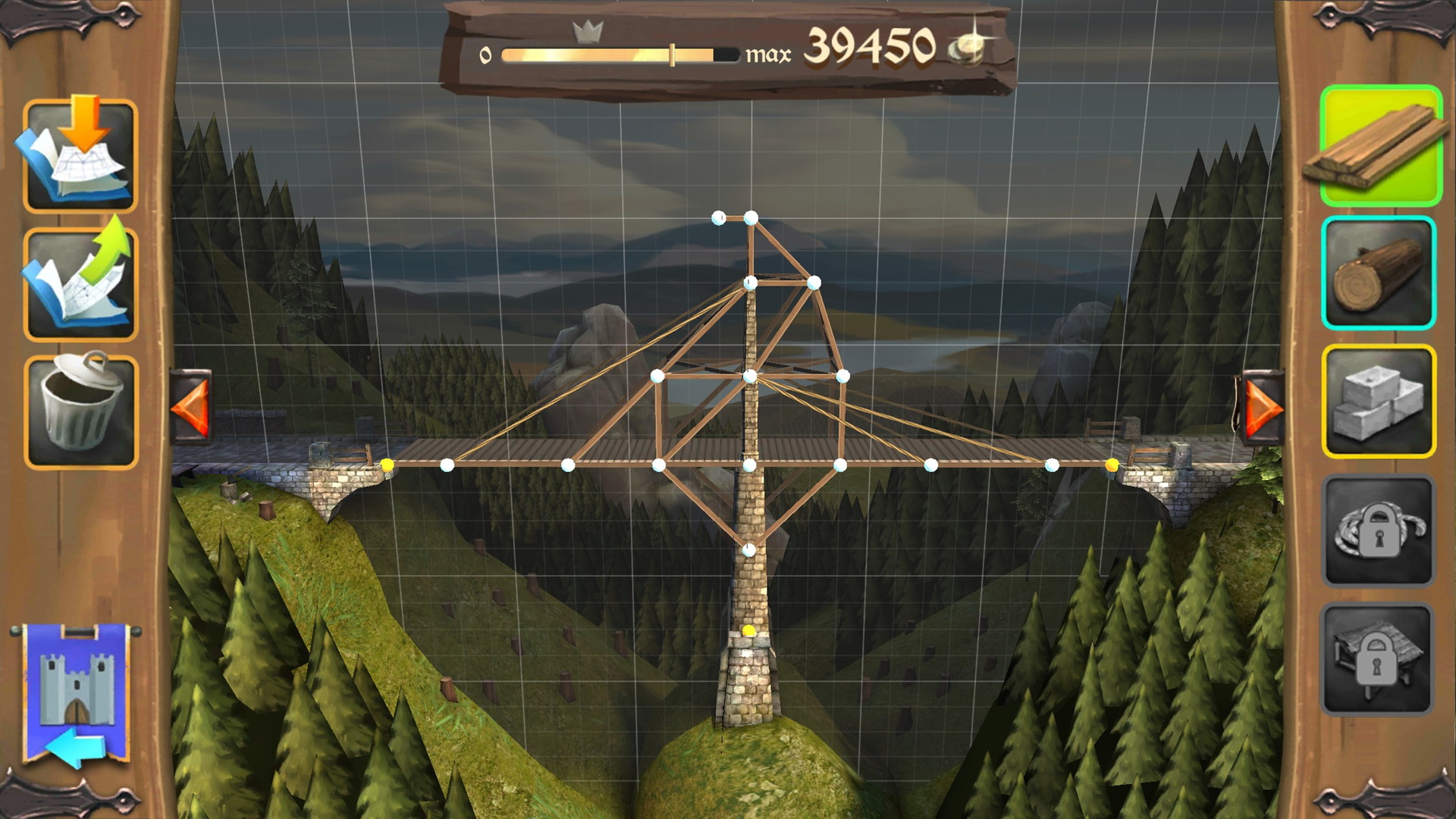 Bridge Constructor Medieval - screenshot 1