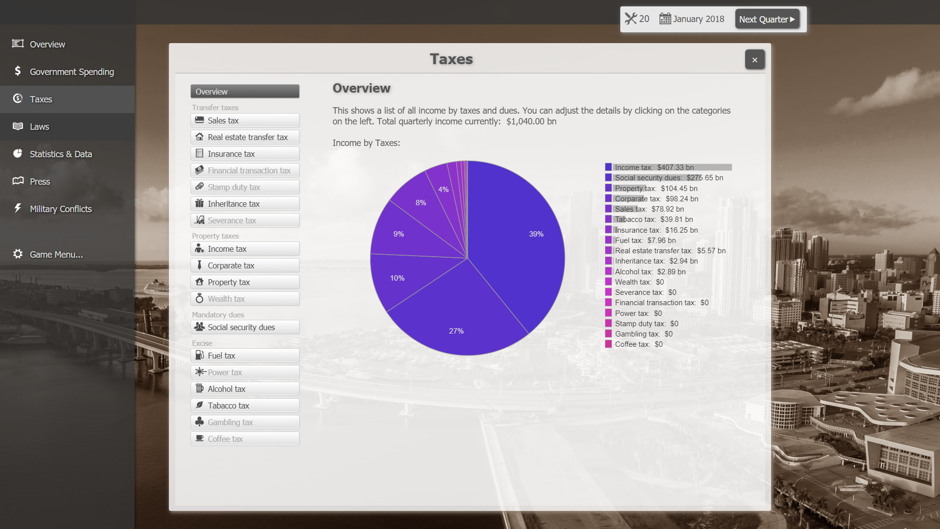 Government Simulator - screenshot 3
