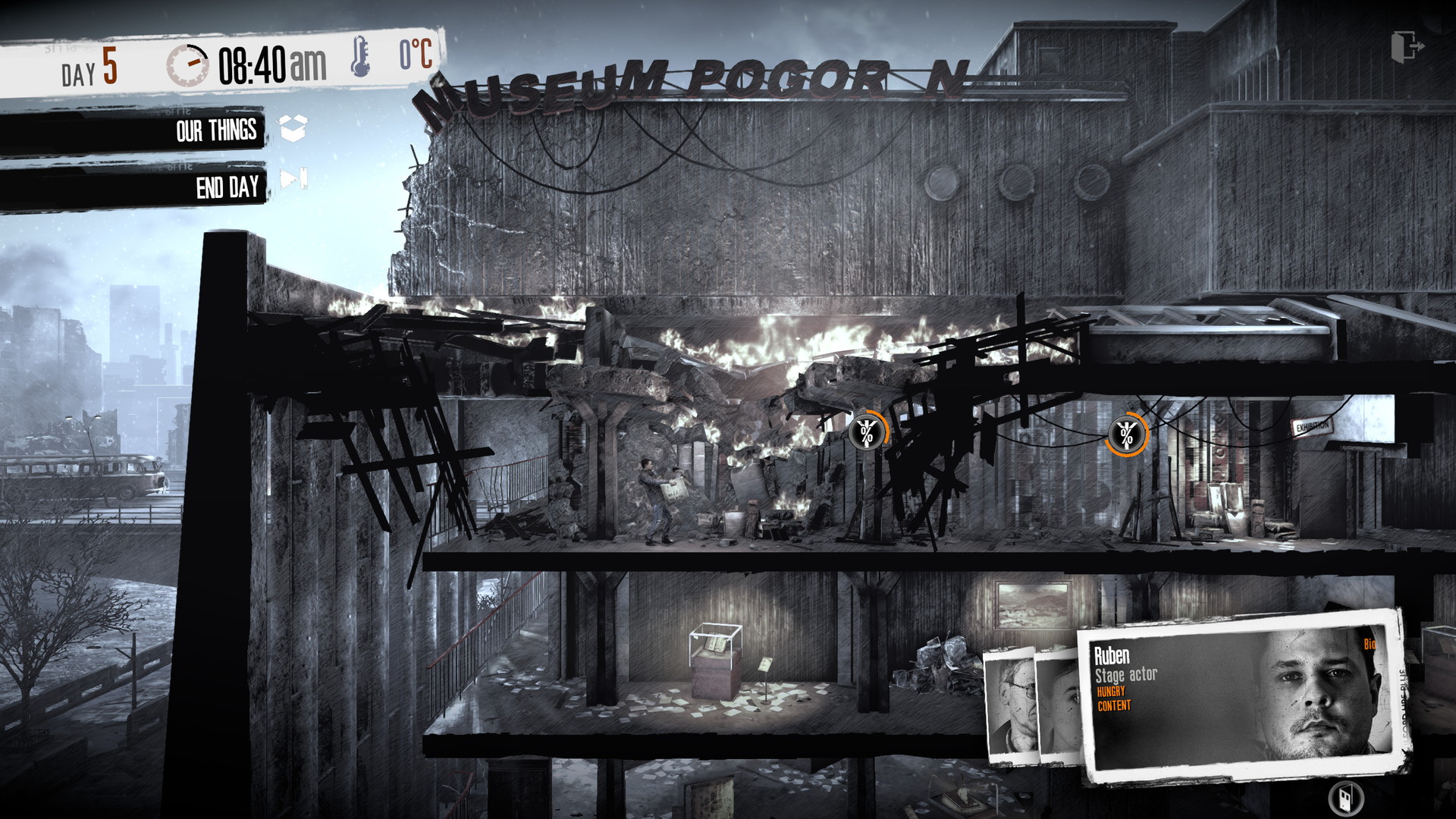 This War of Mine: Stories - Fading Embers - screenshot 1