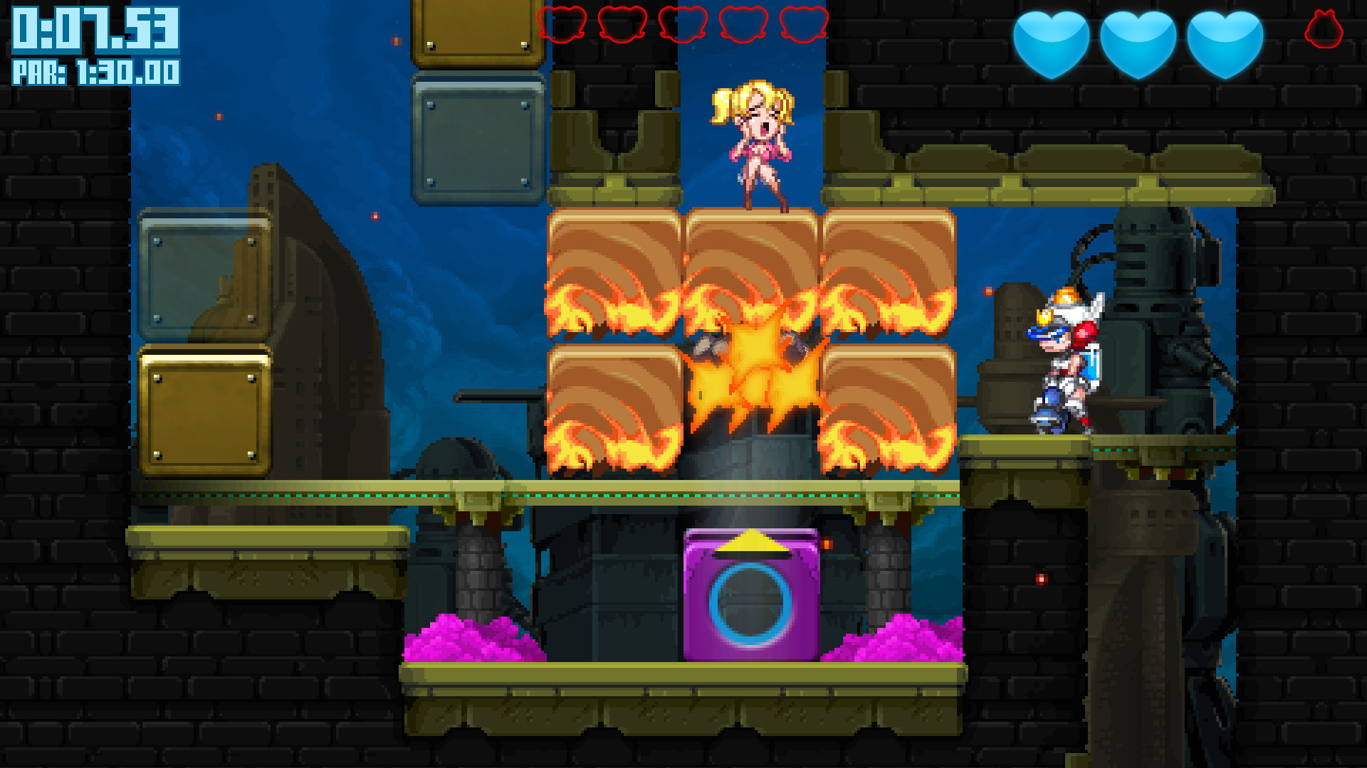 Mighty Switch Force! Collection - screenshot 7