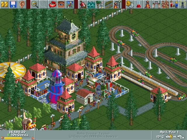 RollerCoaster Tycoon - screenshot 5