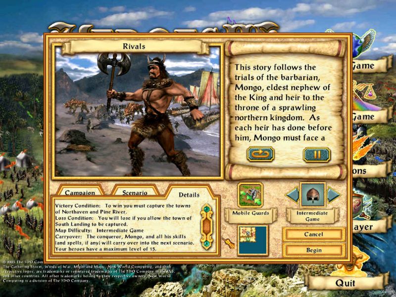 Heroes of Might & Magic 4: Winds of War - screenshot 5
