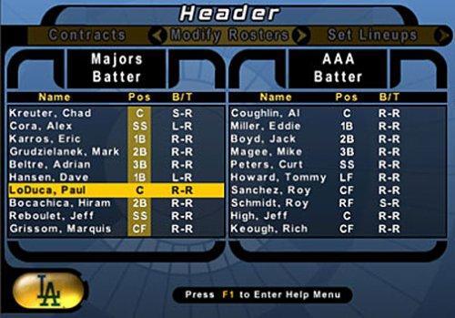 High Heat Major League Baseball 2004 - screenshot 5
