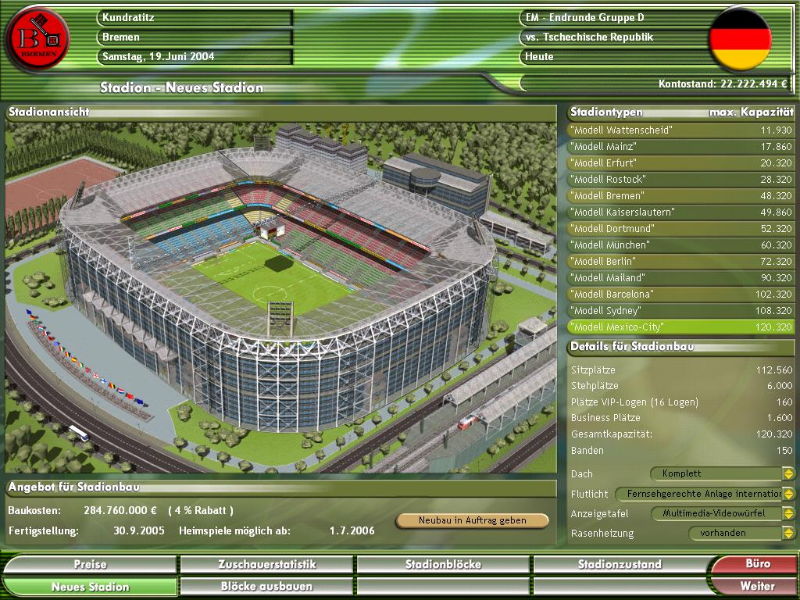 Kicker Manager 2004 - screenshot 3
