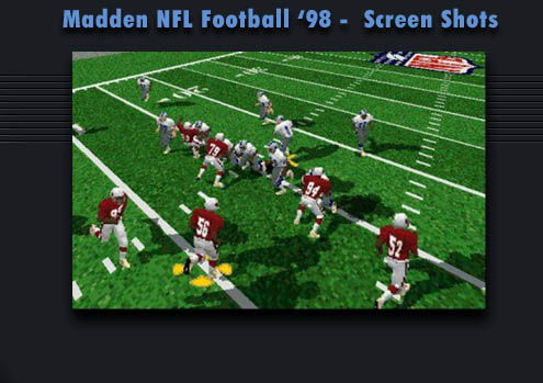 Madden NFL 98 - screenshot 4