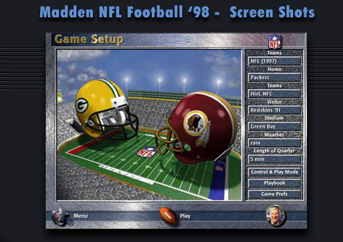 Madden NFL 98 - screenshot 2
