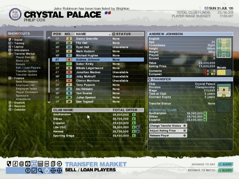 LMA Manager 2006 - screenshot 10
