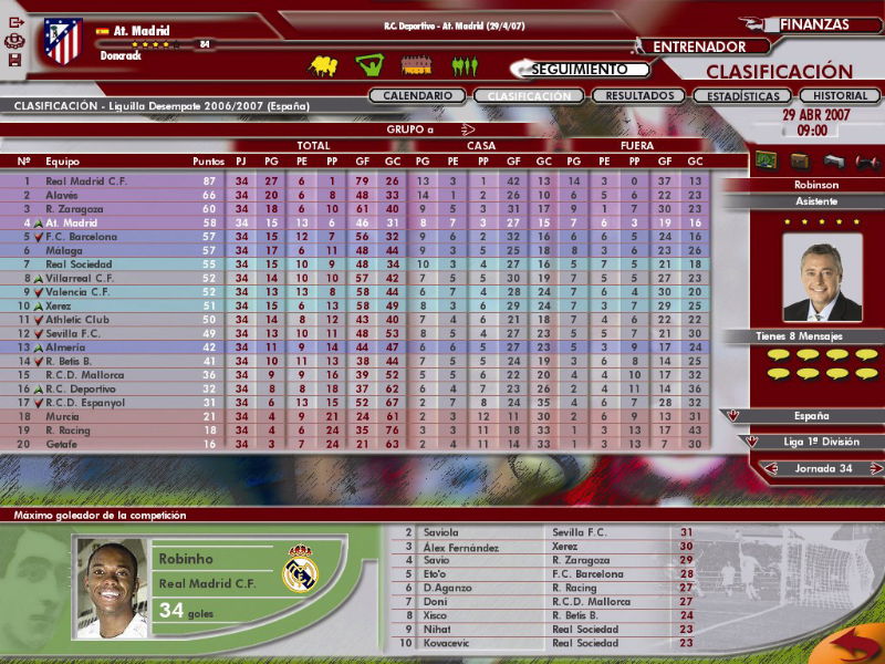 Professional Manager 2006 - screenshot 12