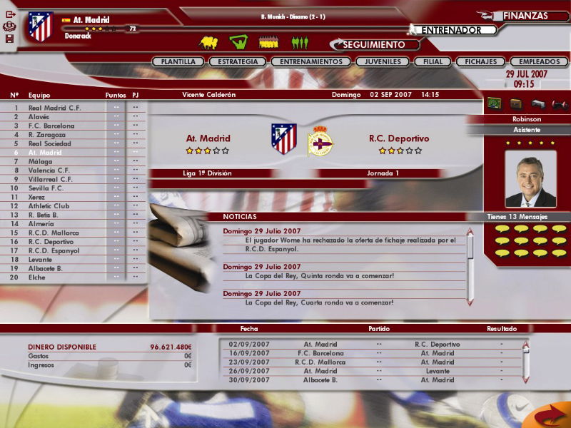 Professional Manager 2006 - screenshot 11