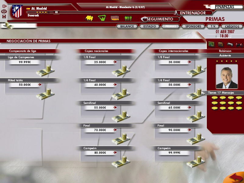 Professional Manager 2006 - screenshot 6