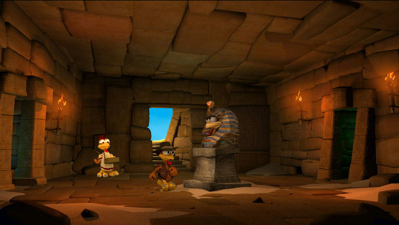 Moorhuhn Adventure - Der Schatz des Pharao - screenshot 3