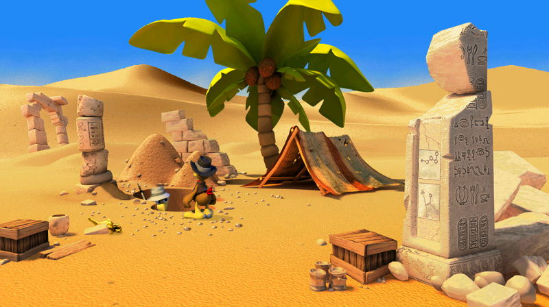 Moorhuhn Adventure - Der Schatz des Pharao - screenshot 2