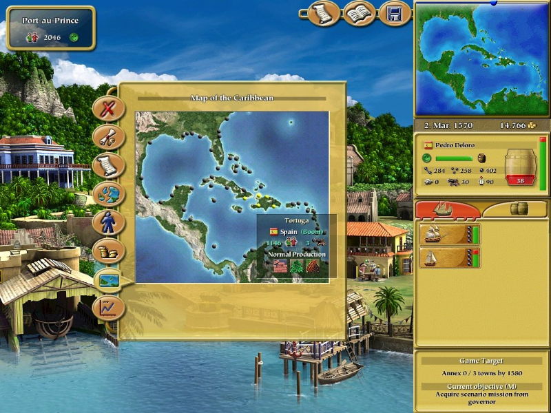Tortuga: Pirates of The New World - screenshot 1